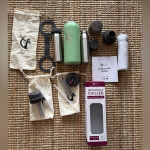 Ceres Chill OG Breastmilk Chiller/Warmer w/ Extra Chambers and Tea Infuser NWOT!